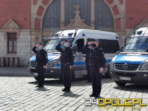 Zawyły syreny. Służby żegnały asp. Michała Kędzierskiego, zastrzelonego podczas służby