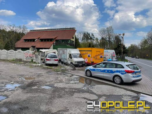 Kierujący Volkswagenem wjechał w Niedźwiednik