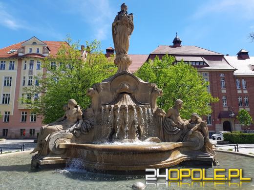 Miejskie fontanny znów zachwycają