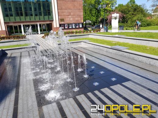 Miejskie fontanny znów zachwycają