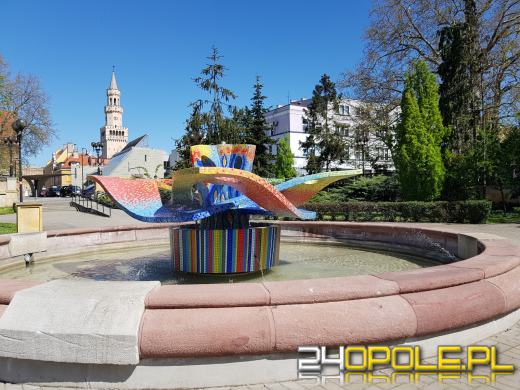 Miejskie fontanny znów zachwycają