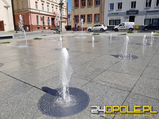Miejskie fontanny znów zachwycają