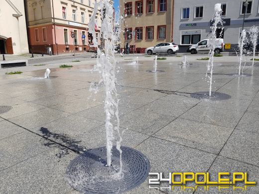 Miejskie fontanny znów zachwycają