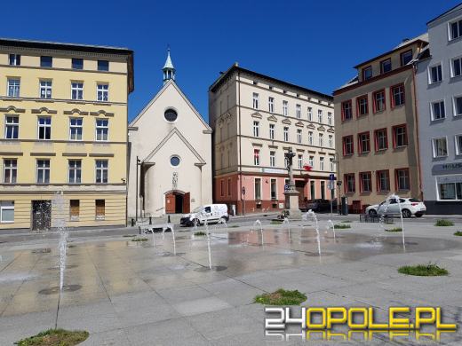 Miejskie fontanny znów zachwycają