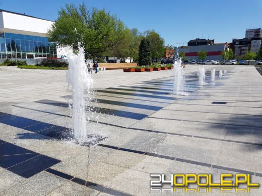 Miejskie fontanny znów zachwycają