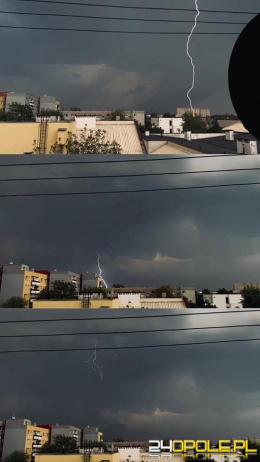 Strażacy podsumowali burzową noc. Czytelnicy nadesłali dużo zdjęć 