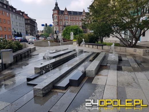 Miejskie fontanny znów zachwycają