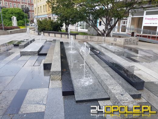 Miejskie fontanny znów zachwycają