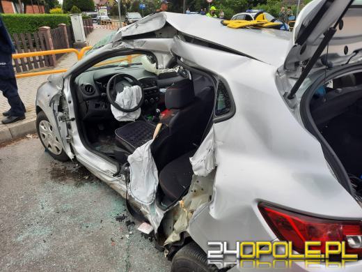 Wypadek w Domaszowicach. Droga jest całkowicie zablokowana 