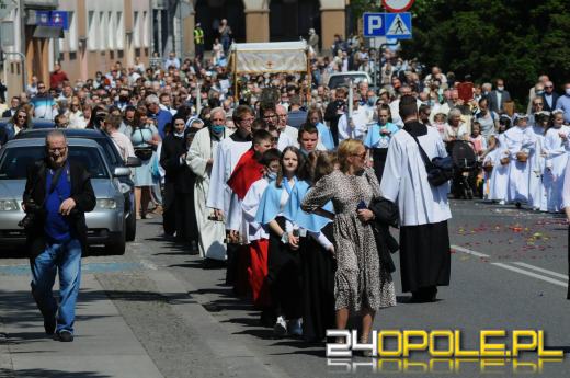Boże Ciało. Przez miasto przeszły procesje
