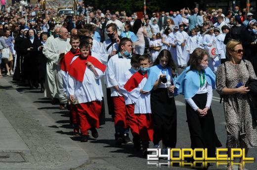 Boże Ciało. Przez miasto przeszły procesje