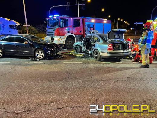 Poważny wypadek na skrzyżowaniu obwodnicy z Luboszycką