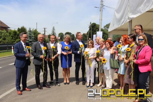 Do Namysłowa bez objazdów. Droga w Biestrzykowicach oficjalnie otwarta