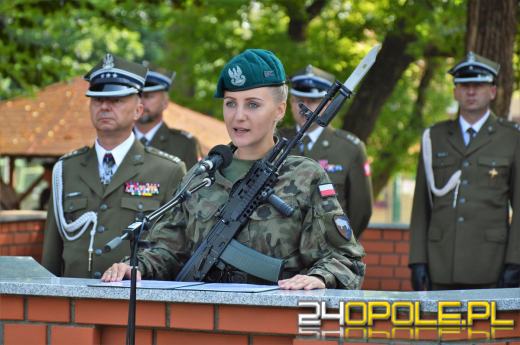 74 elewów złożyło przysięgę w 10 Brygadzie Logistycznej w Opolu