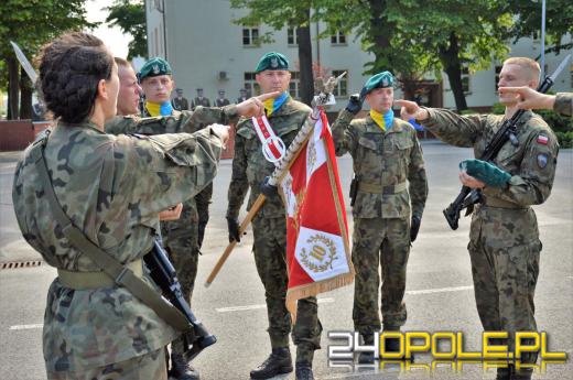 74 elewów złożyło przysięgę w 10 Brygadzie Logistycznej w Opolu