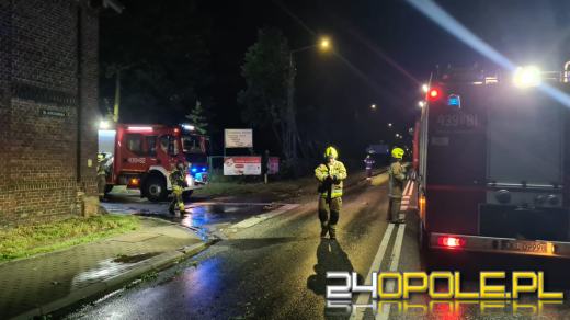 Blisko 150 interwencji strażaków po przejściu burzy na Opolszczyźnie