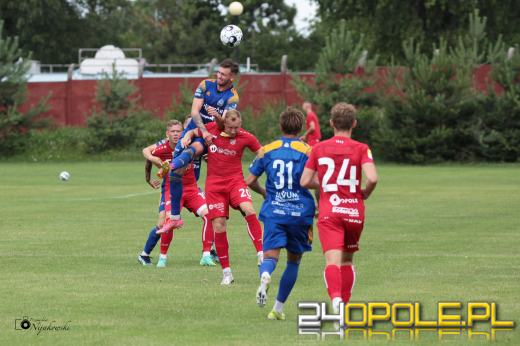 Pierwszy sparing Odry na remis