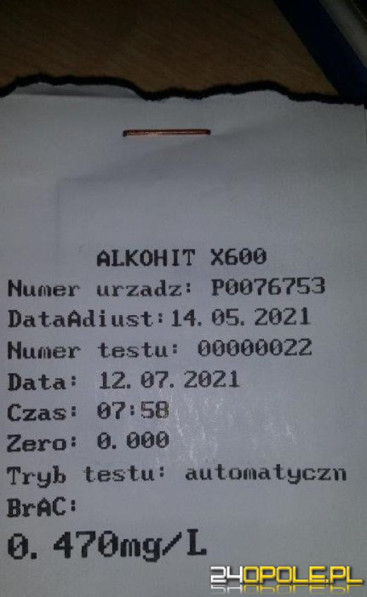 WITD zatrzymało do rutynowej kontroli ciężarówkę. Kierowca z promilem alkoholu