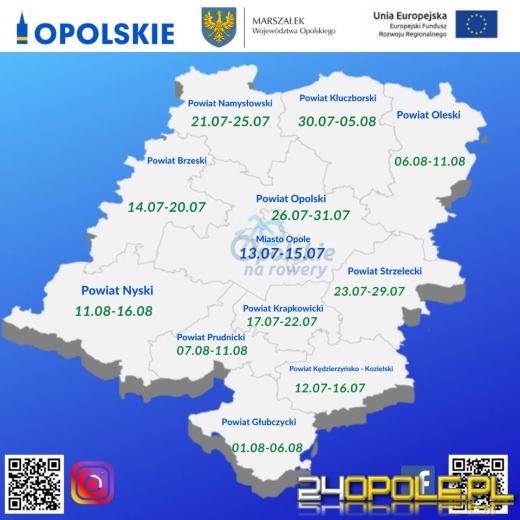 Rozpoczęła się inwentaryzacja tras rowerowych w województwie opolskim