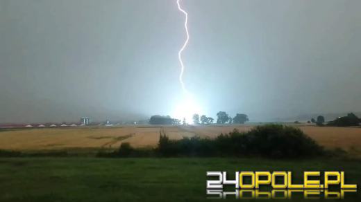 Burze na Opolszczyźnie. Strażacy co chwila wyjeżdżają do interwencji