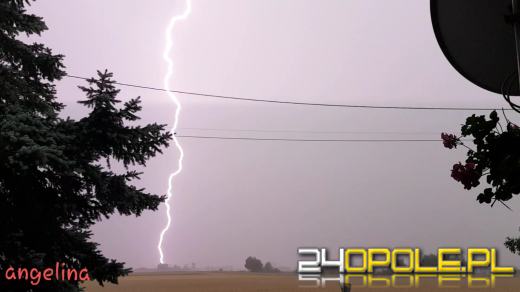 Burze na Opolszczyźnie. Strażacy co chwila wyjeżdżają do interwencji