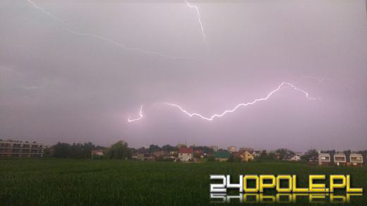 172 interwencje straży związanych z przejściem frontu burzowego