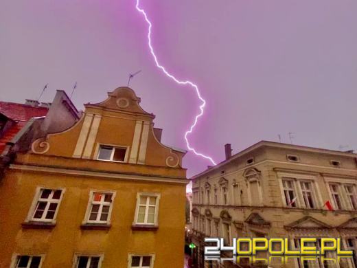 172 interwencje straży związanych z przejściem frontu burzowego