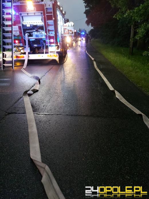 172 interwencje straży związanych z przejściem frontu burzowego