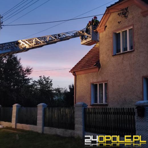 172 interwencje straży związanych z przejściem frontu burzowego