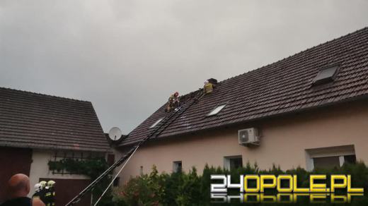 172 interwencje straży związanych z przejściem frontu burzowego