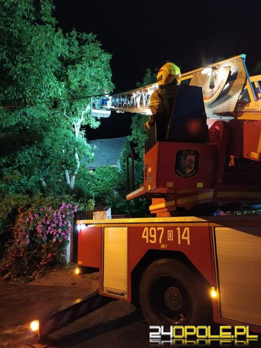 172 interwencje straży związanych z przejściem frontu burzowego