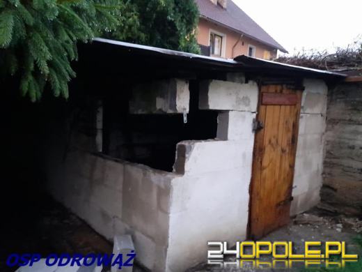 172 interwencje straży związanych z przejściem frontu burzowego