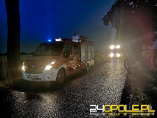 172 interwencje straży związanych z przejściem frontu burzowego