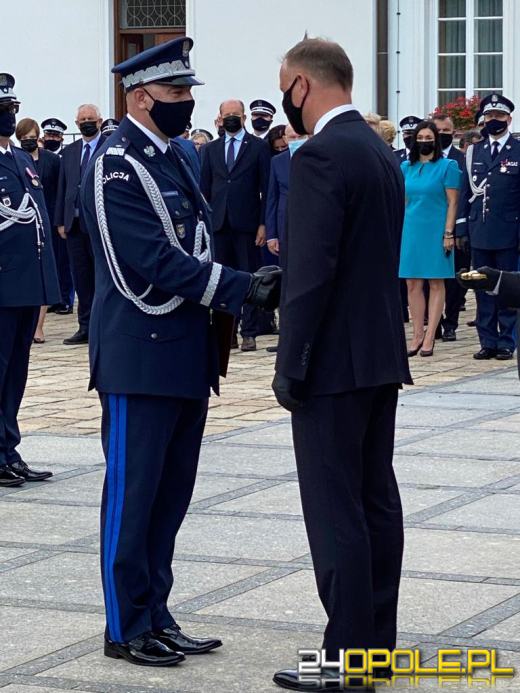 Komendant Wojewódzki Policji w Opolu otrzymał stopień generalski