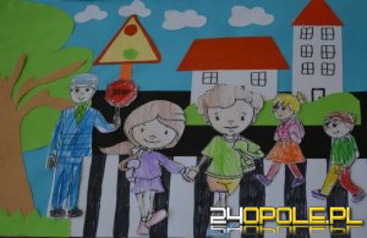 Przepiękne prace przedszkolaków w konkursie "Bezpieczny przedszkolak"