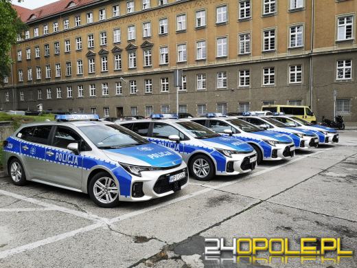 Nowe hybrydowe radiowozy w garnizonie opolskim
