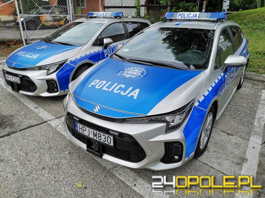 Nowe hybrydowe radiowozy w garnizonie opolskim