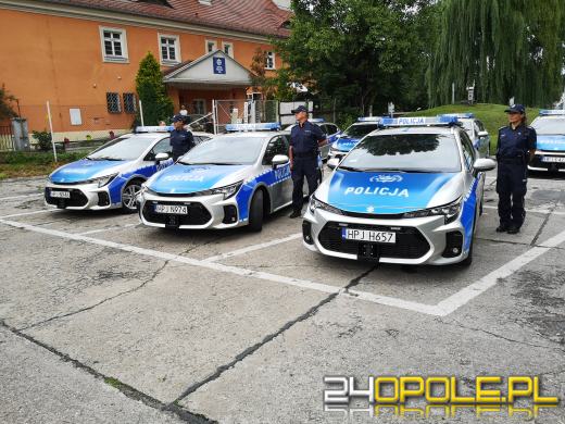 Nowe hybrydowe radiowozy w garnizonie opolskim