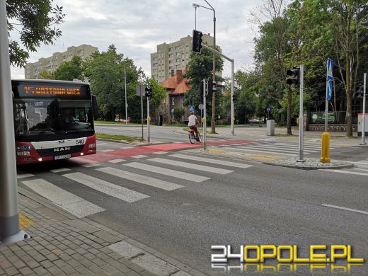 Nowe, bezpieczniejsze przejście dla pieszych na Ozimskiej gotowe