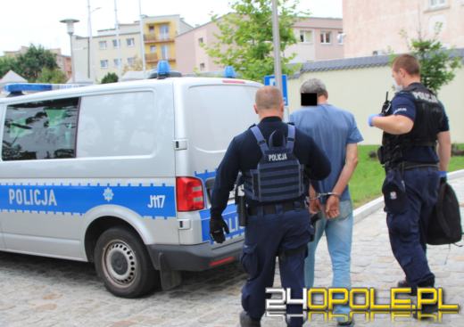 Poszukiwany wpadł podczas awantury