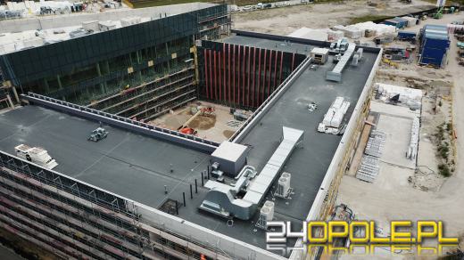 Centrum Usług Publicznych "rośnie" zgodnie z planem. Nie ma opóźnień