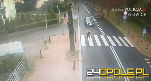 18-latka wtargnęła pod nadjeżdżający samochód, mandat dostała...