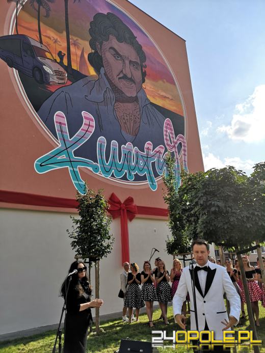 Mural Krzysztofa Krawczyka oficjalnie odsłonięty