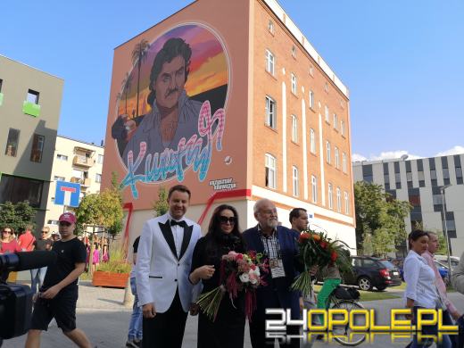 Mural Krzysztofa Krawczyka oficjalnie odsłonięty