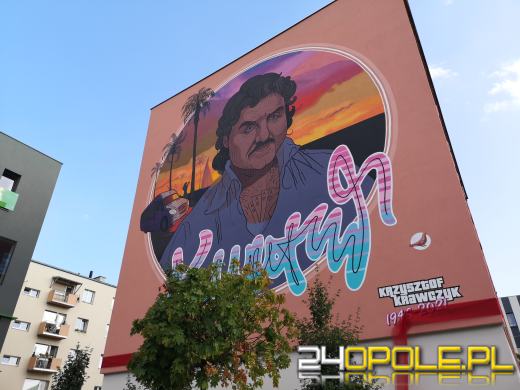 Mural Krzysztofa Krawczyka oficjalnie odsłonięty