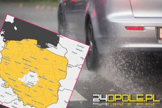 Niemal cała Polska na żółto. IMGW ostrzega, że idą burze