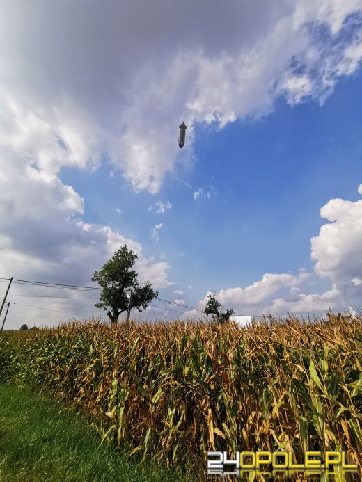 Czytelnicy pochwalili się fotkami Zeppelina, który przelatywał nad Opolszczyzną