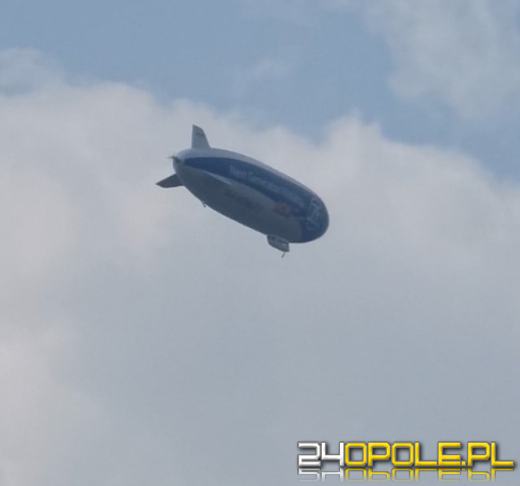 Czytelnicy pochwalili się fotkami Zeppelina, który przelatywał nad Opolszczyzną