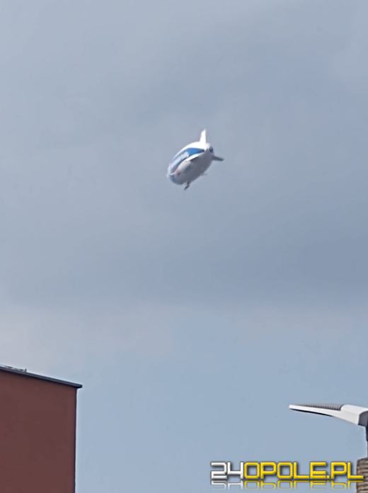 Czytelnicy pochwalili się fotkami Zeppelina, który przelatywał nad Opolszczyzną