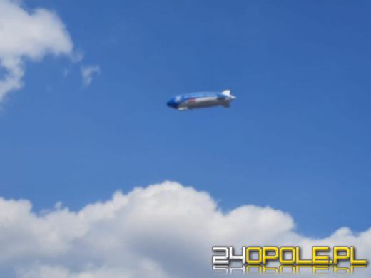 Czytelnicy pochwalili się fotkami Zeppelina, który przelatywał nad Opolszczyzną